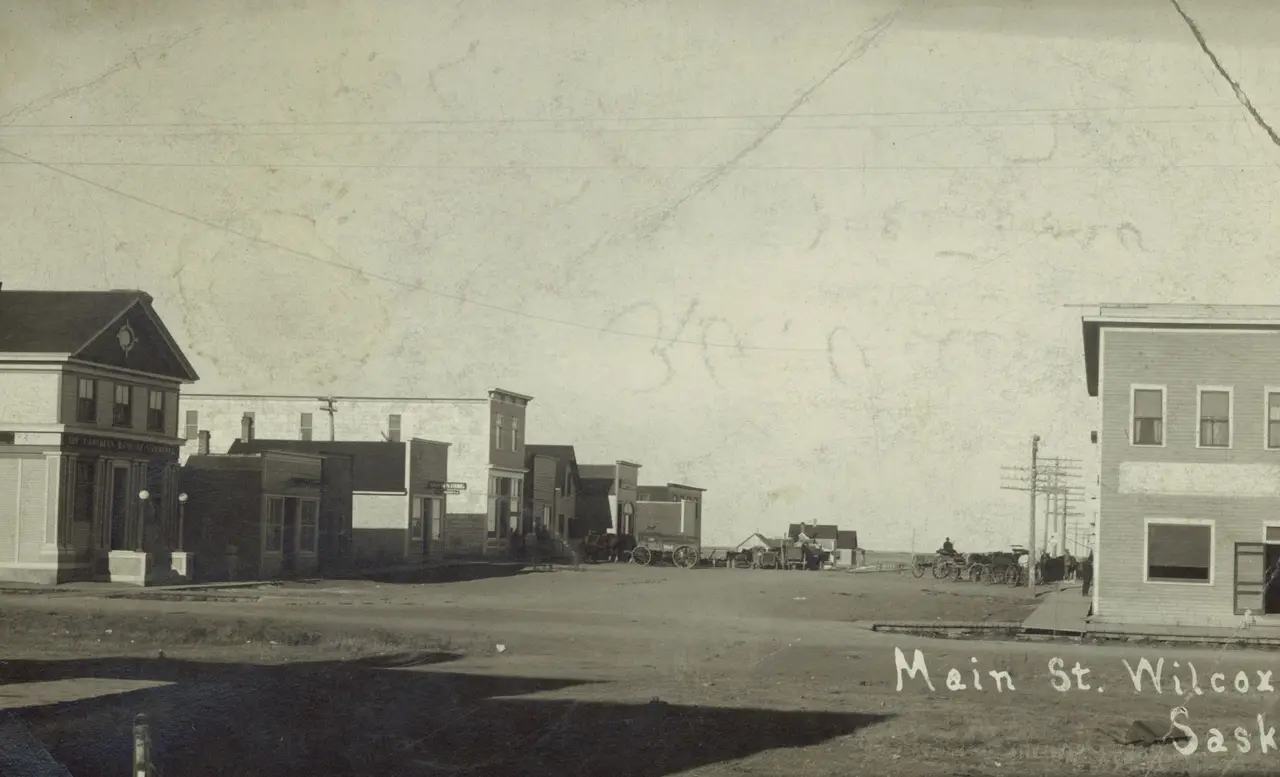 Main Street, Wilcox, about 1910